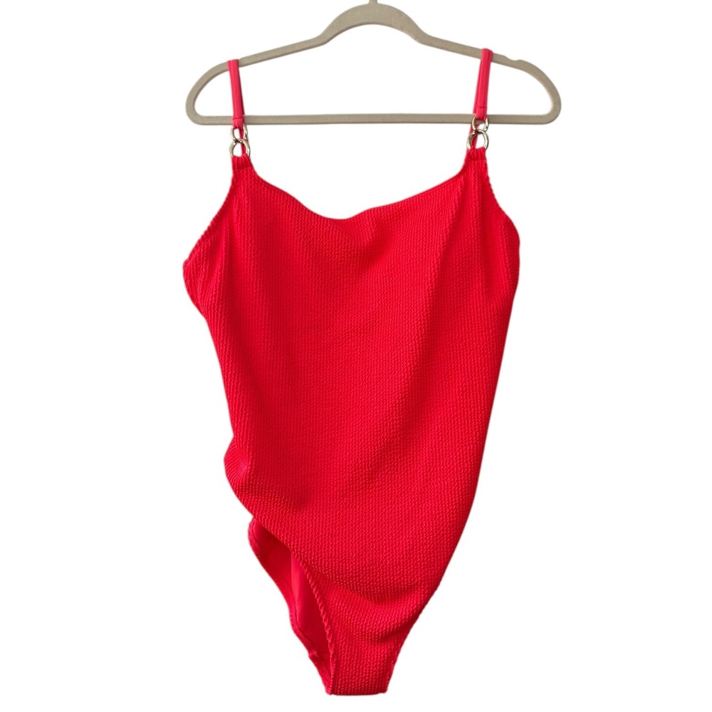 Lilly Pulitzer Alizee Crinkled One-Piece Swimsuit Textured NWT Size 16 - Picture 2 of 11